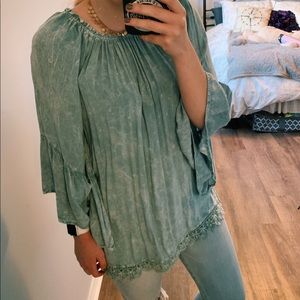 Altar’d State Wide Sleeve Blouse (S/M)